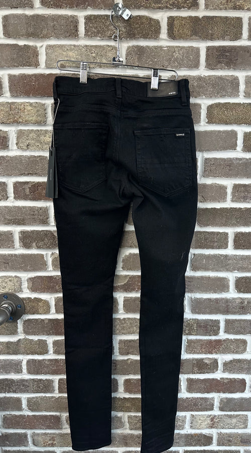 Amiri MX1 Rhinestone Black Jeans