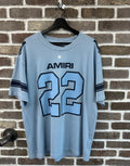 Amiri 22 Jersey Tee Blue