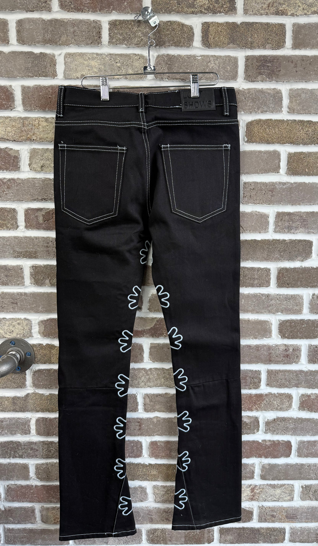 Lost Shdws Blue Outline Denim Jeans