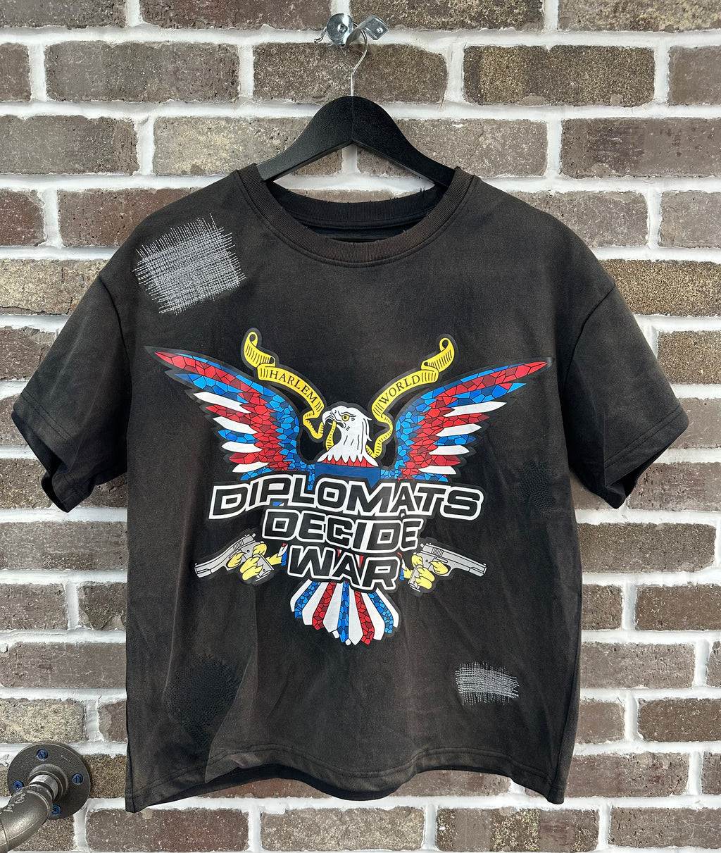 Who Decides War Diplomats Tee Black