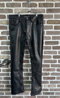 Lost Shdws Black Leather Pants