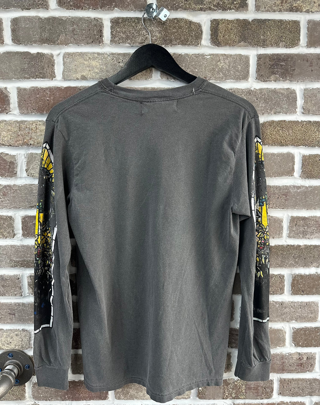 Who Decides War Faded Glass Grey Longsleeve