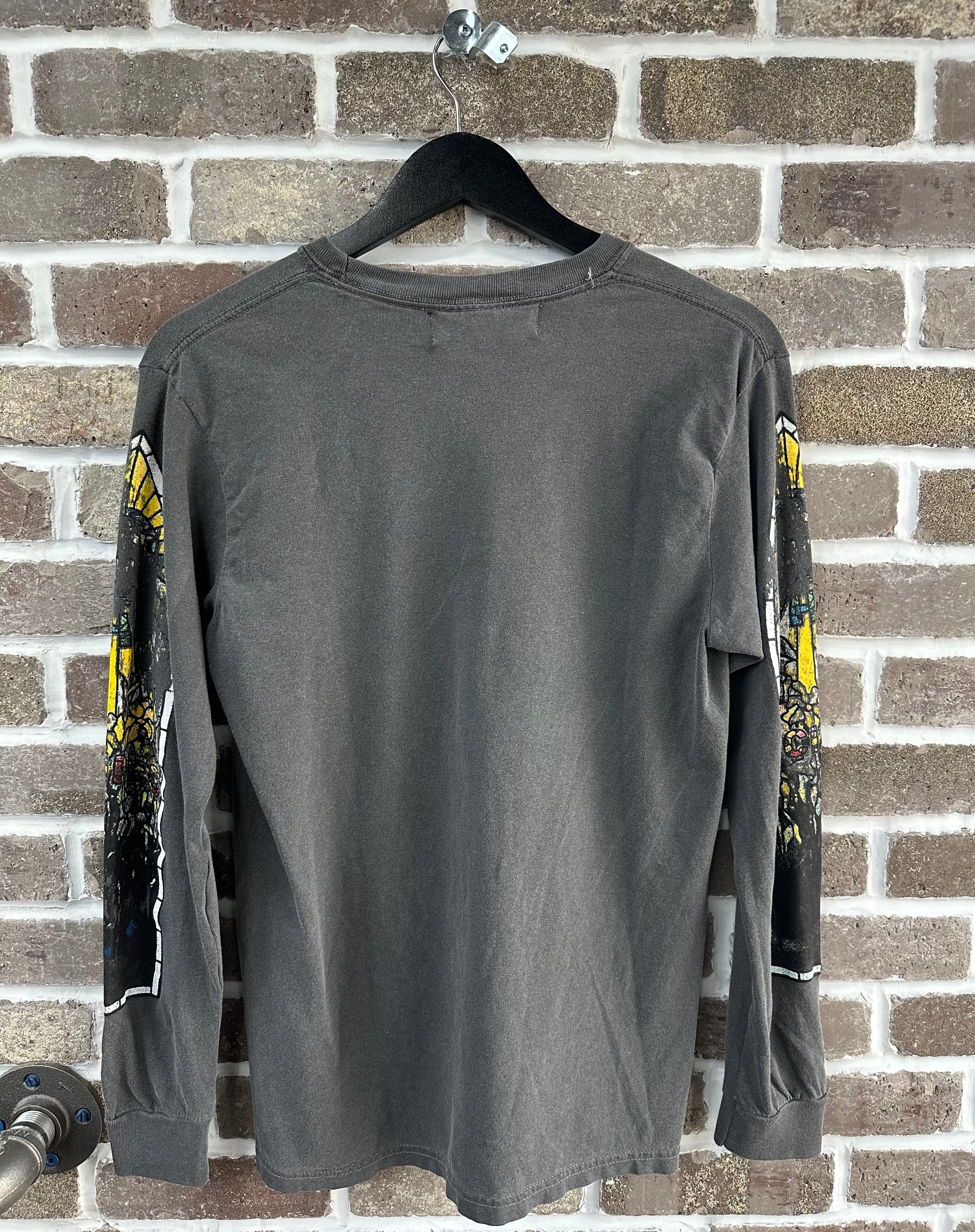 Who Decides War Faded Glass Grey Longsleeve