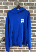 Amiri MA Blue Logo Hoodie