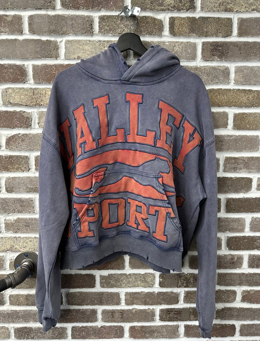 Vale Forever Purple Crest Pullover Hoodie