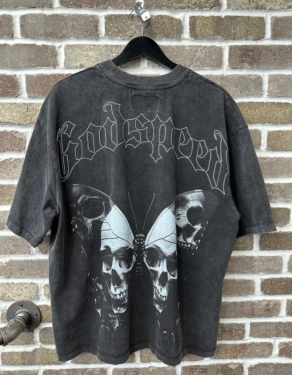 Godspeed Butterfly Effect Tee Black Wash