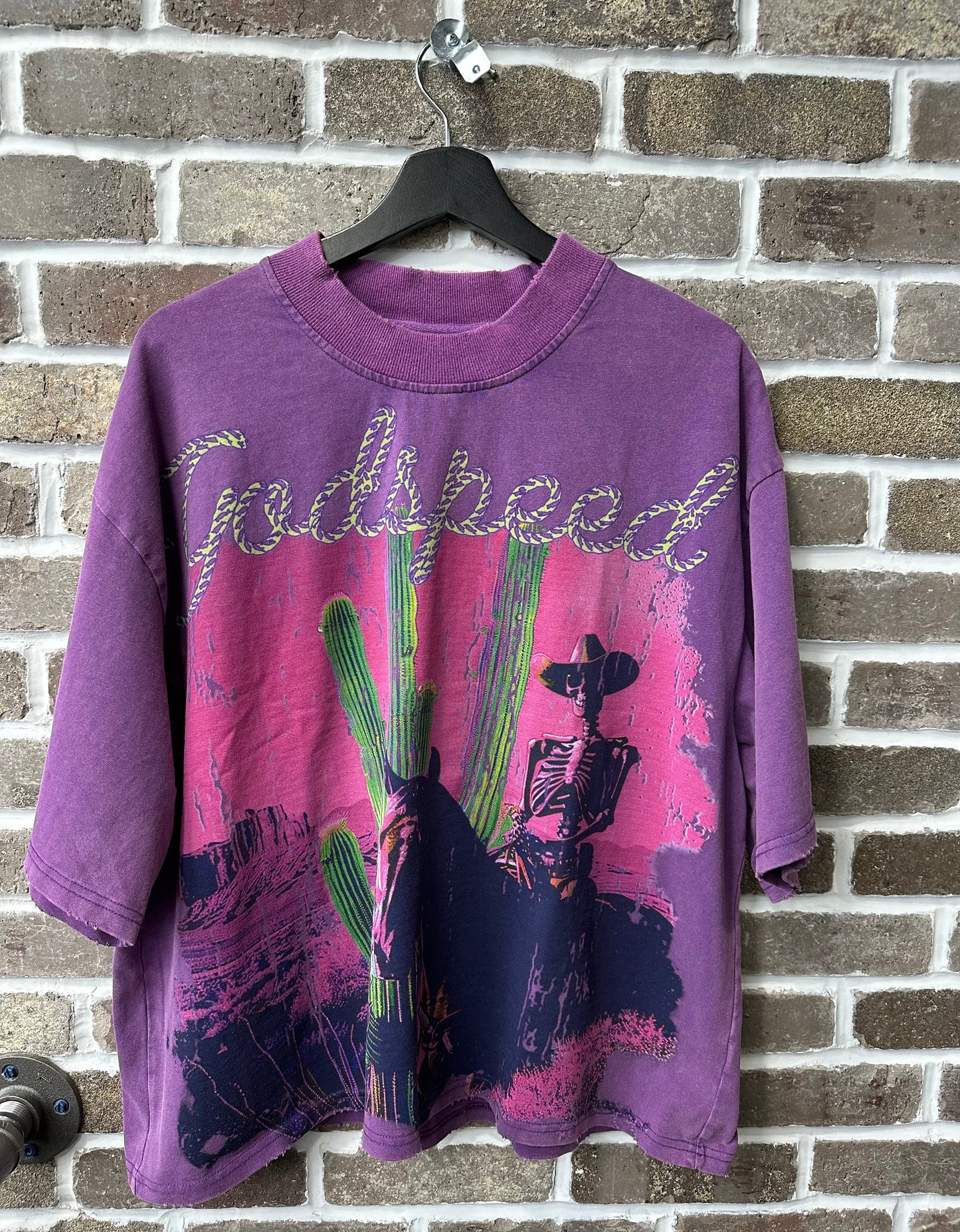 Godspeed Westworld Purple Tee