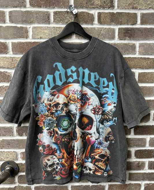 Godspeed Eternal Dream Grey Wash Tee