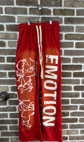 Mixed Emotion Red Cupid Flare Sweatpants