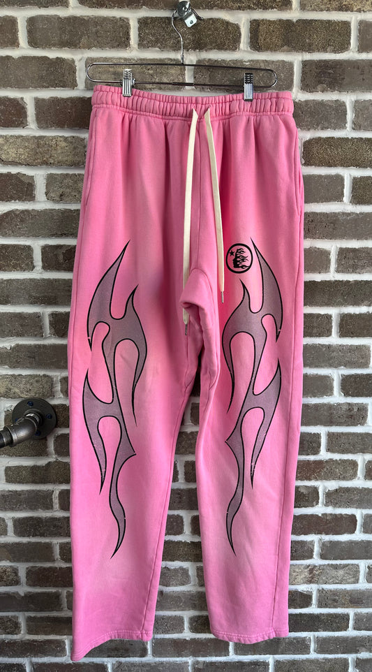 Hellstar Flame Pink Sweatpants