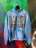 Lost Intricacy Half Man Half Amazing Blue Zip Up Hoodie