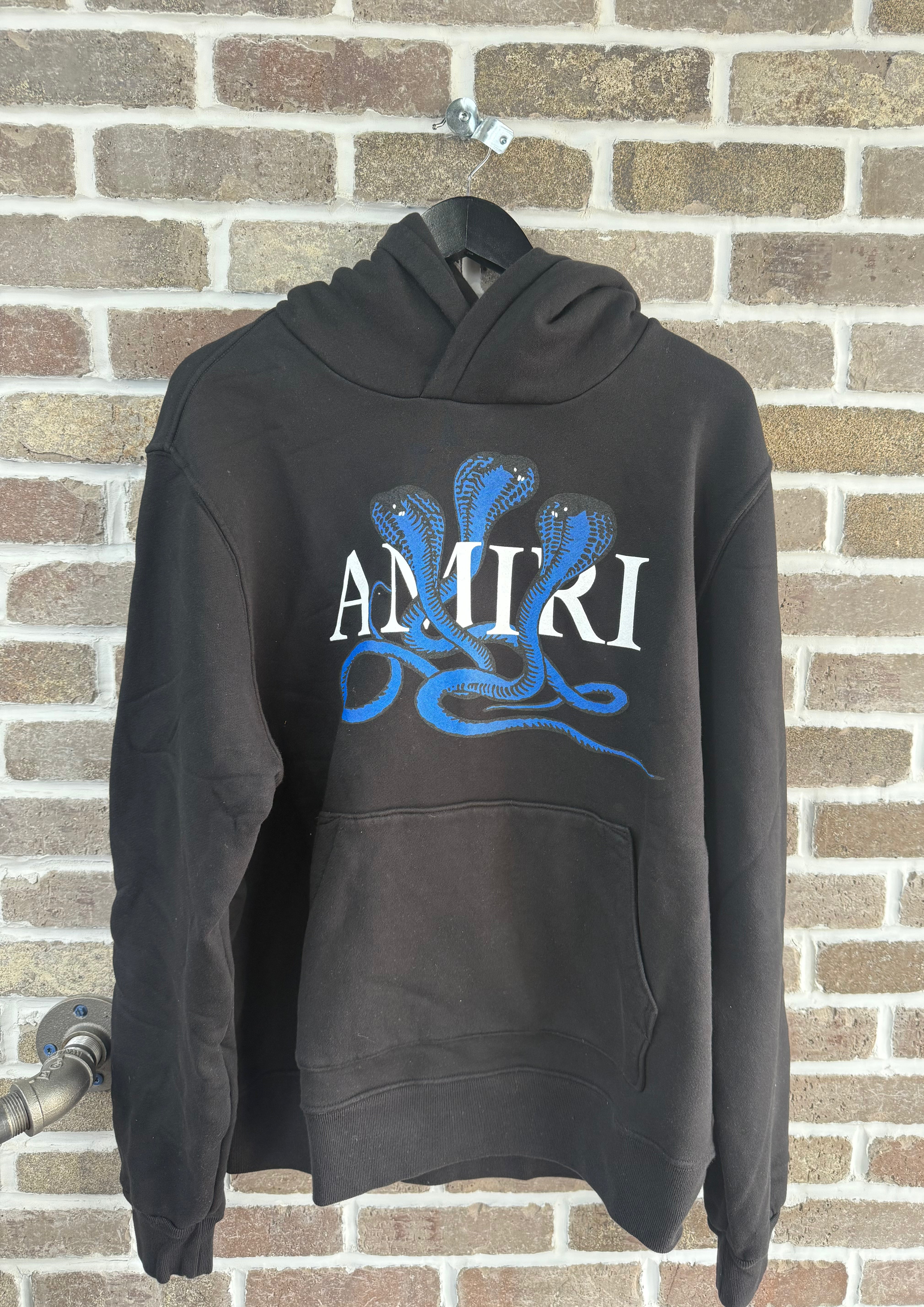 Amiri Poison Cobra Black/Blue Hoodie