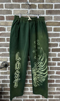 Lost Intricacy Emerald Sweatpants