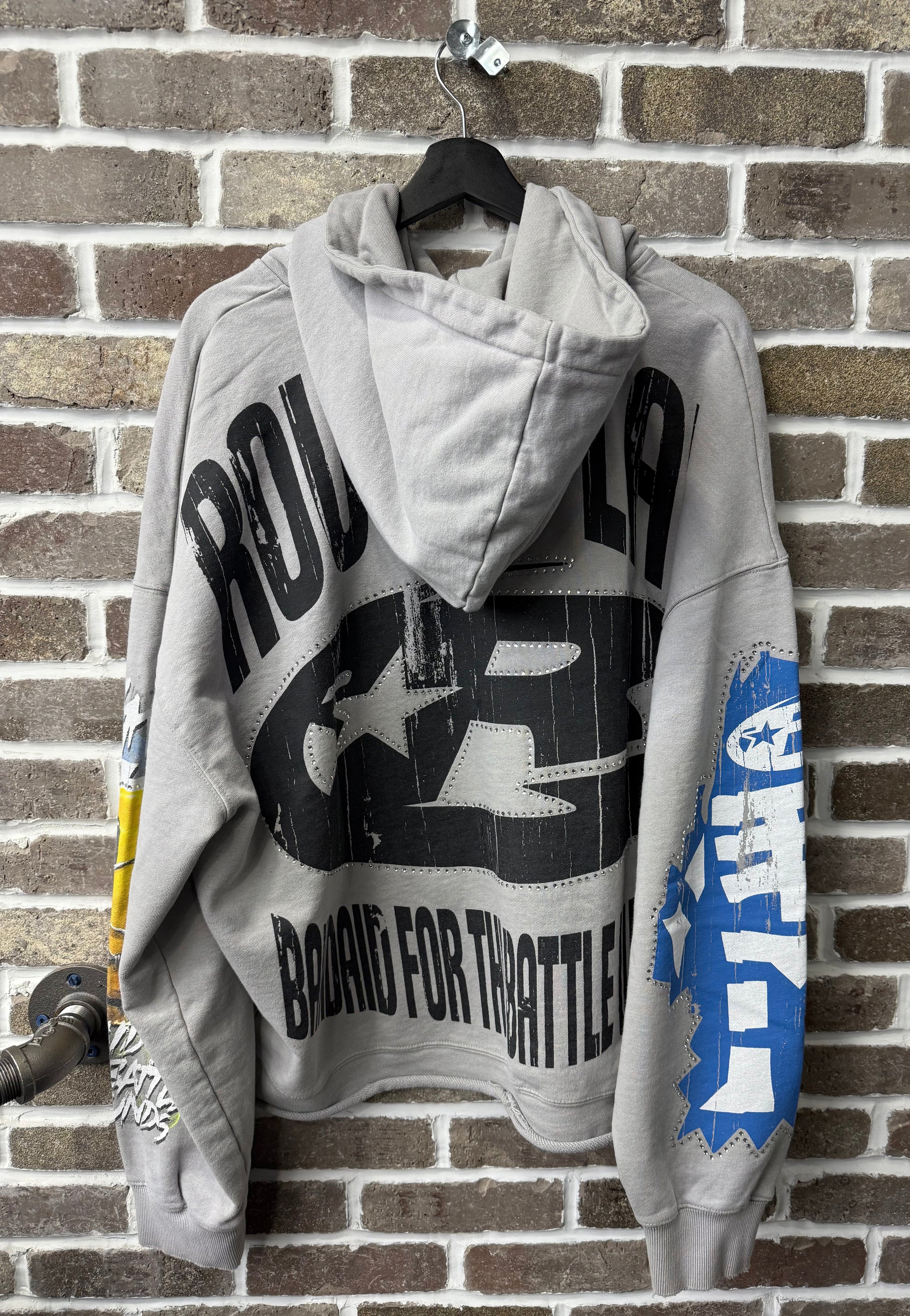 RoughPlay Hood Zombie Grey Hoodie