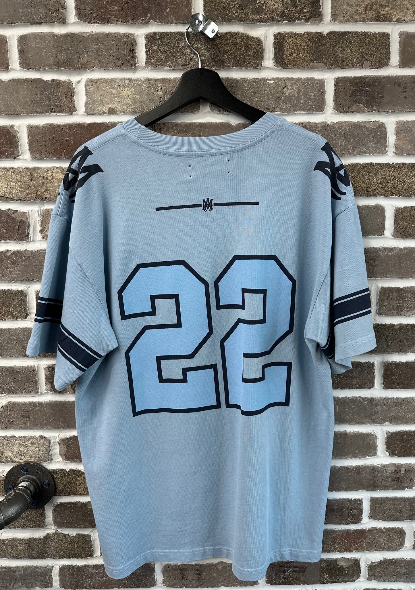 Amiri 22 Jersey Tee Blue