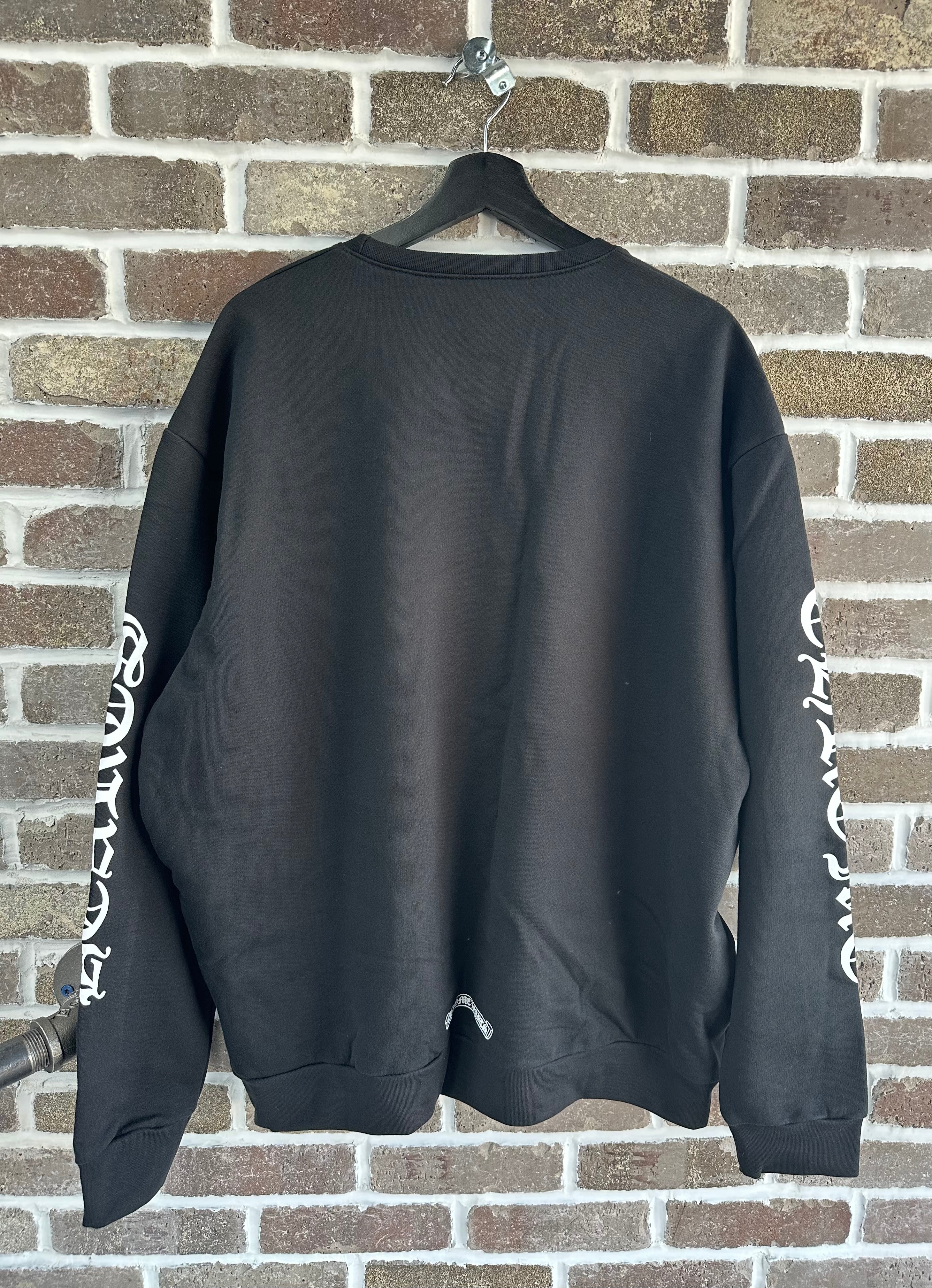 Chrome Hearts Black Crewneck Sweater