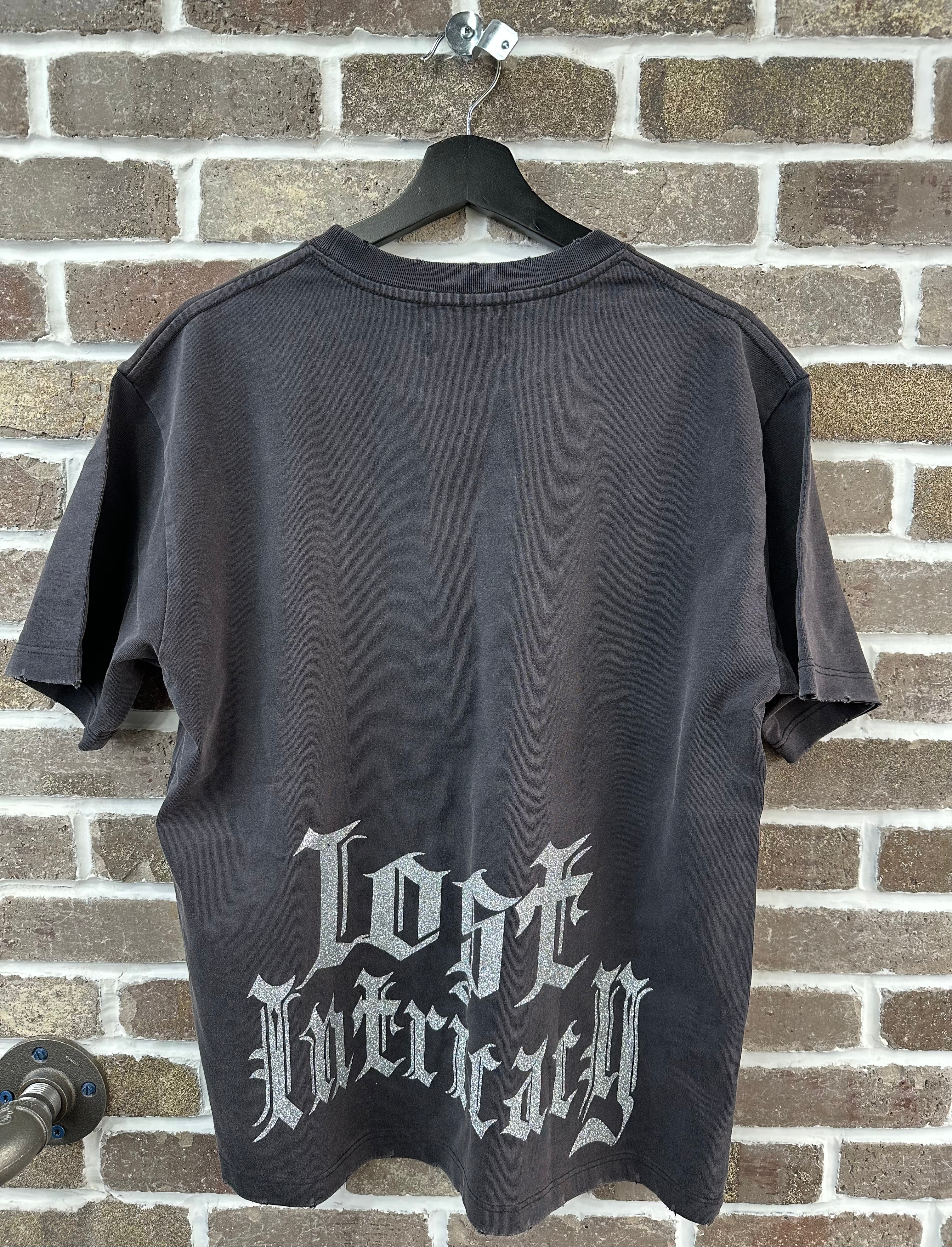 Lost Intricacy Black Rhinestone Tee