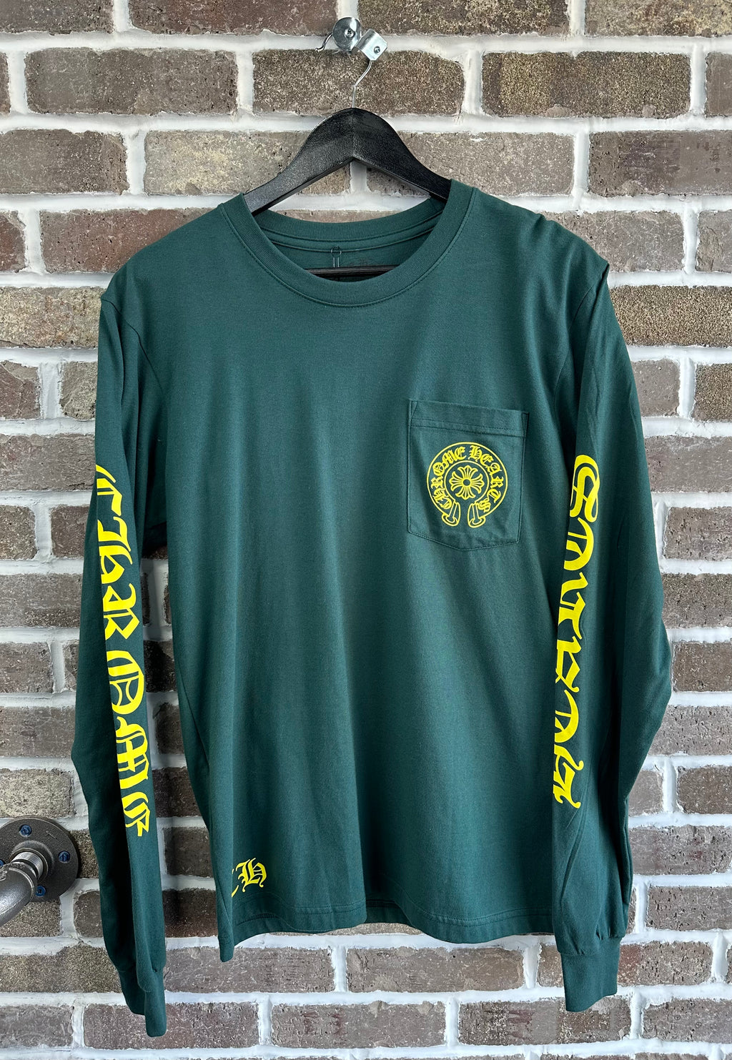 Chrome Hearts Horseshoe Longsleeve Green/Yellow