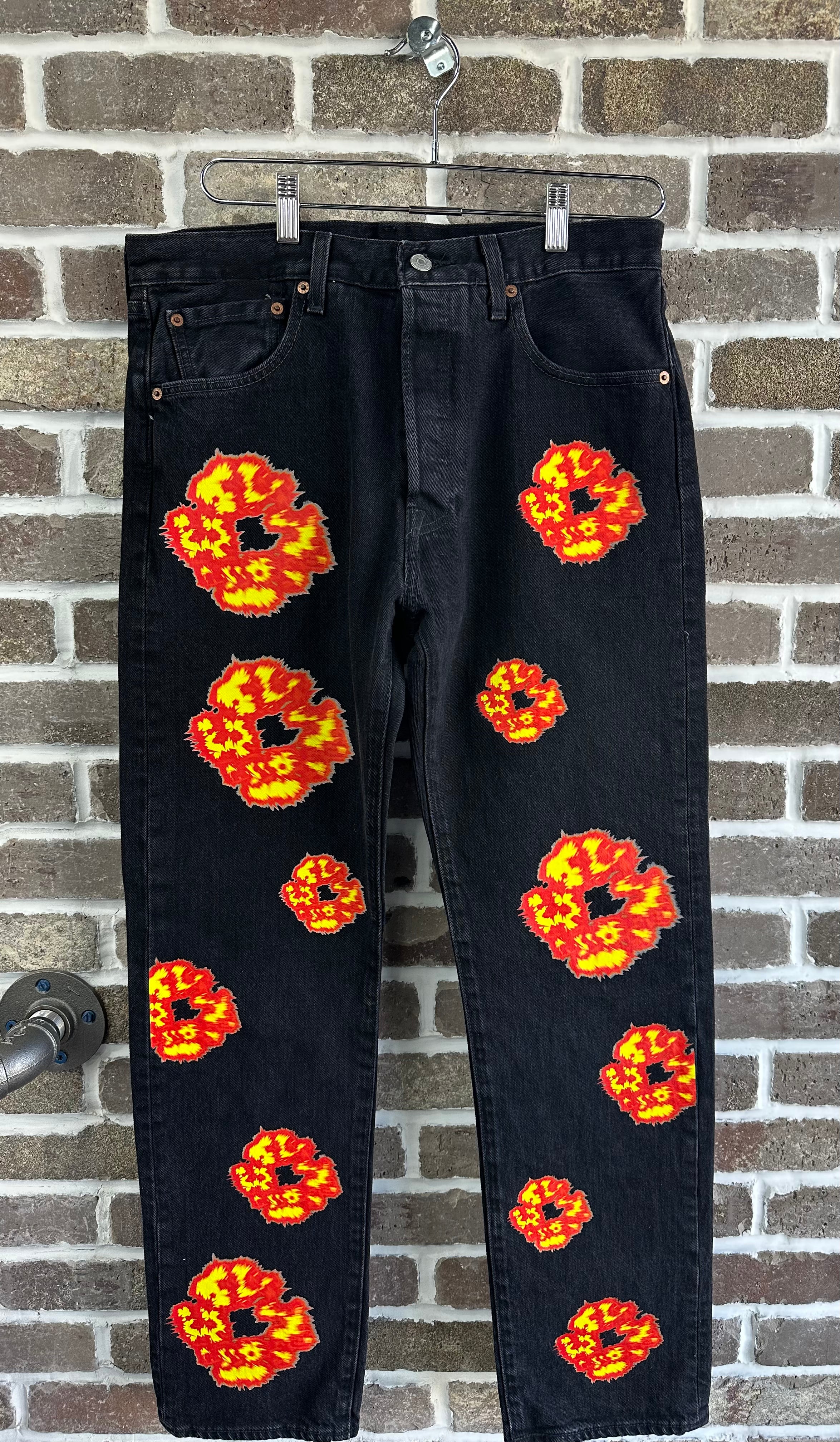 Denim Tears x Offset 501 Jeans Black