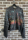 Vale Forever Widow Big Zip Up Hoodie