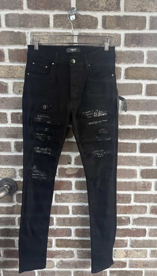 Amiri Bandana Thrasher Jeans