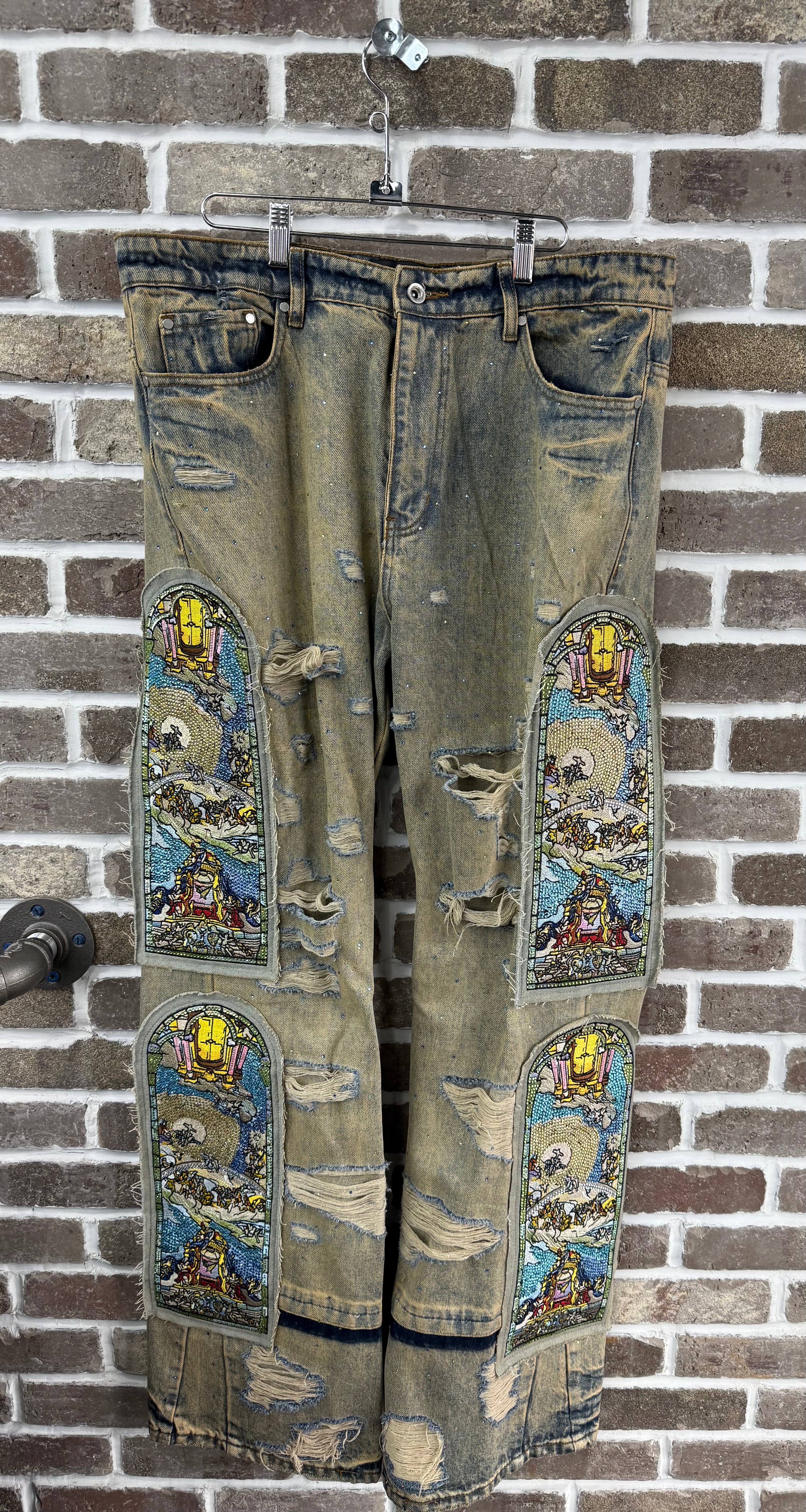 Who Decides War Unfurled Denim Jeans