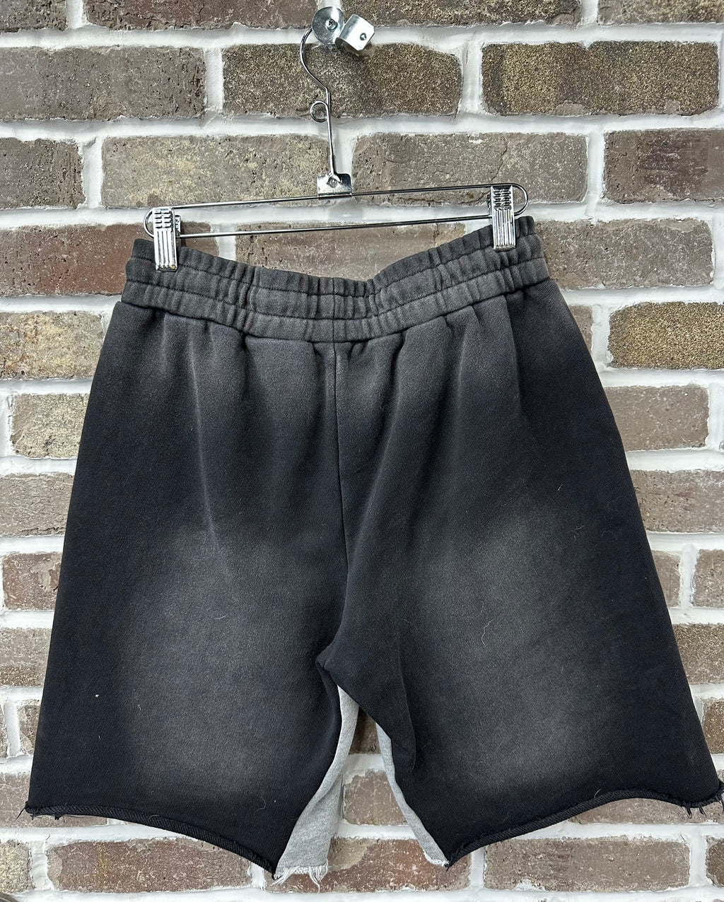 Lost Intricacy Rhinestone Black/White Mitt Shorts