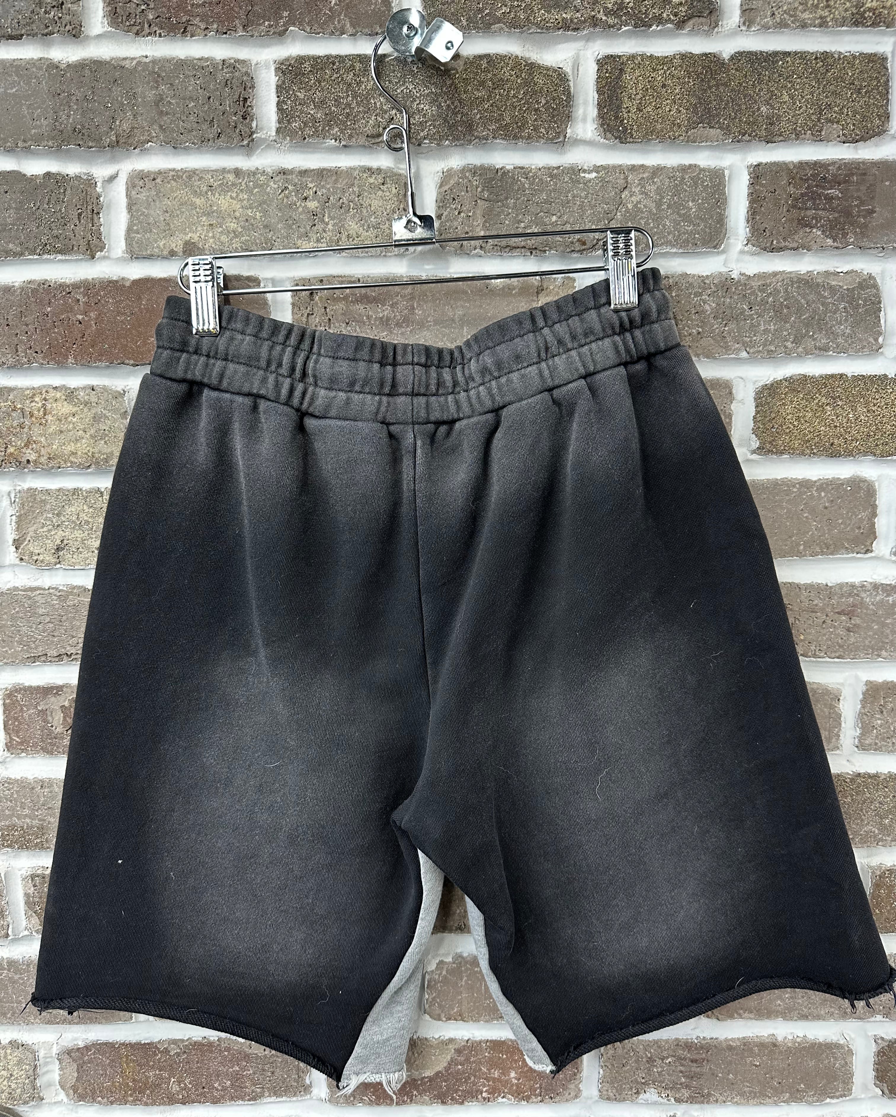Lost Intricacy Rhinestone Black/White Mitt Shorts