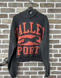 Vale Forever Black Crest Pullover Hoodie