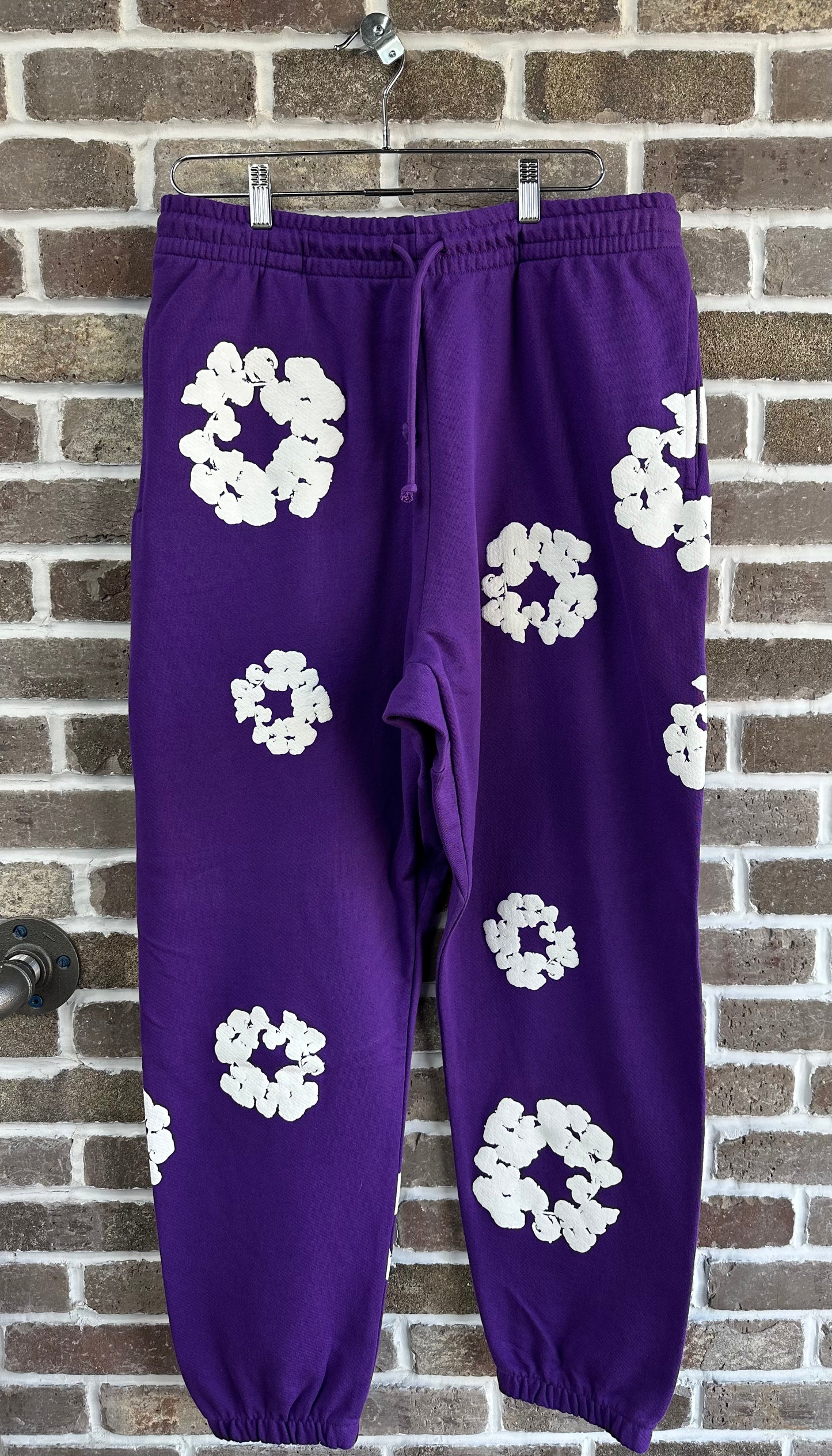 Denim Tears The Cotton Wreath Sweatpants Purple
