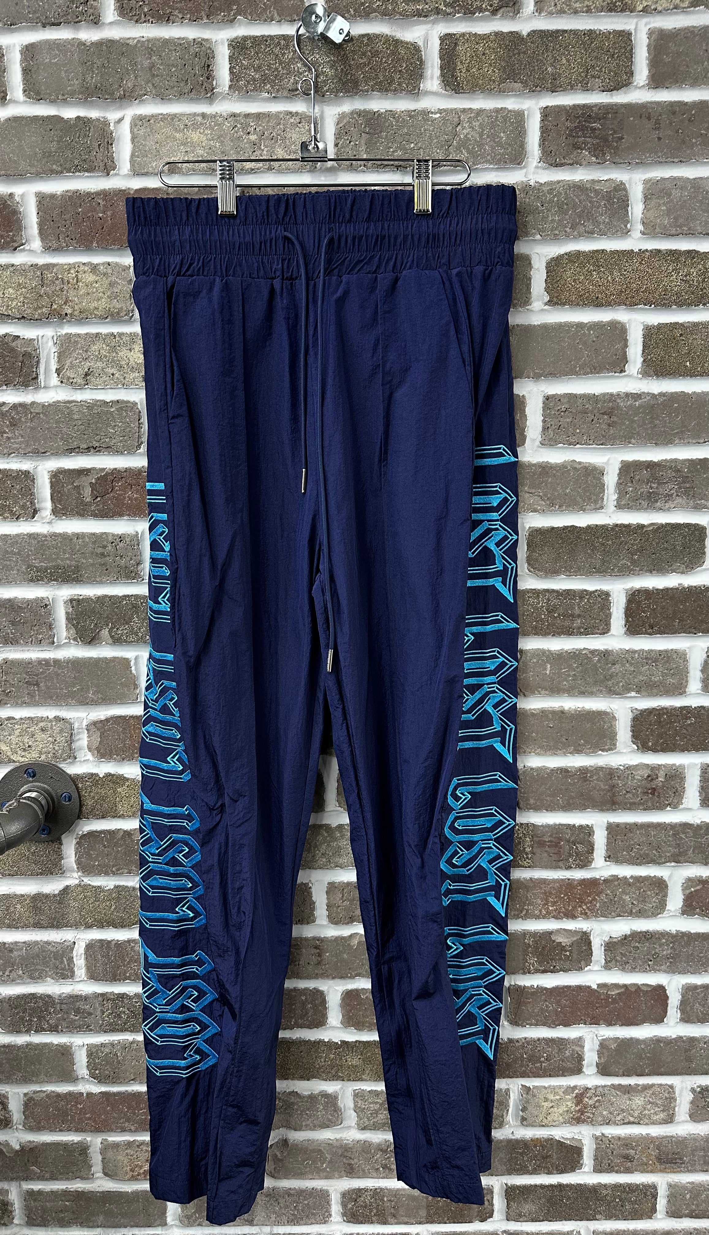 Lost Intricacy Navy Trackpants