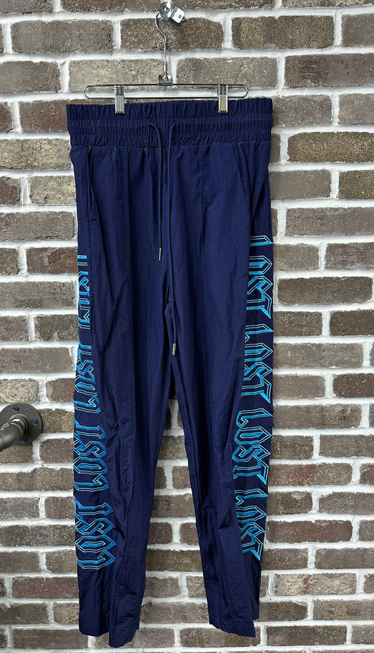 Lost Intricacy Navy Trackpants