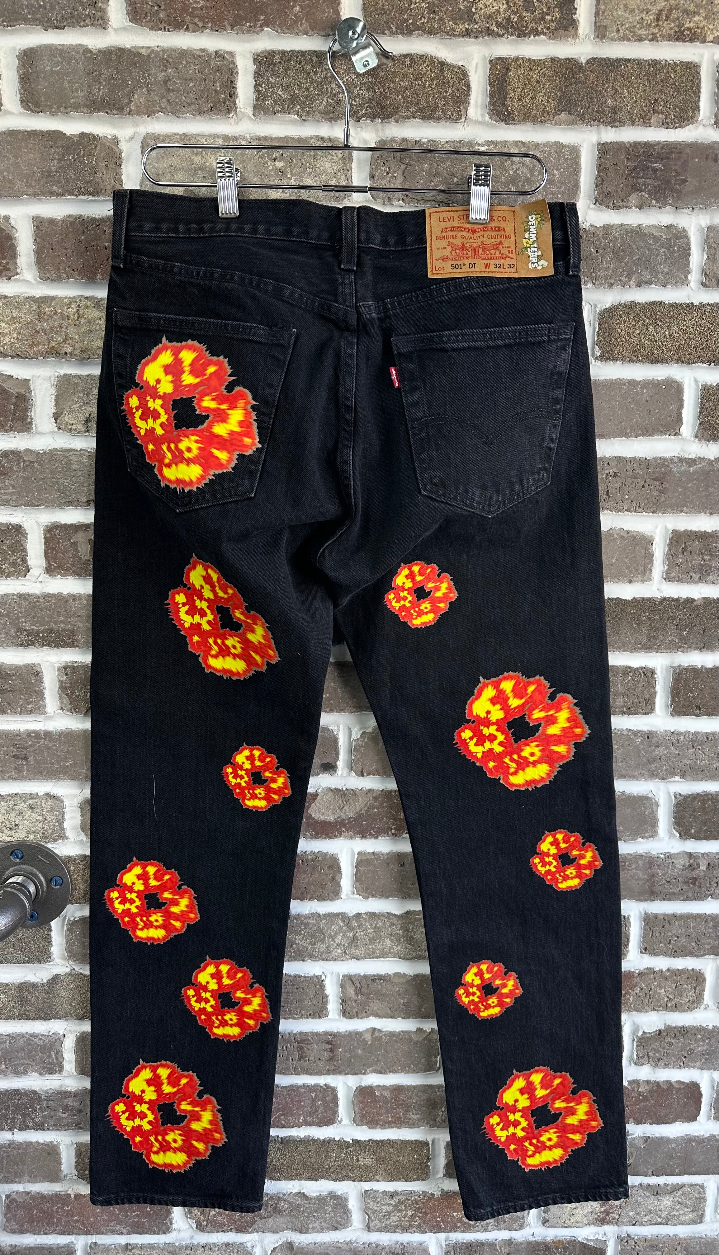 Denim Tears x Offset 501 Jeans Black