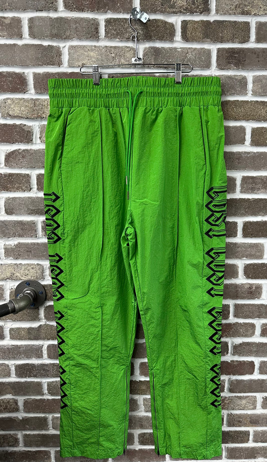 Lost Intricacy Green Trackpants