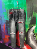Amiri MX1 Lurex Jeans