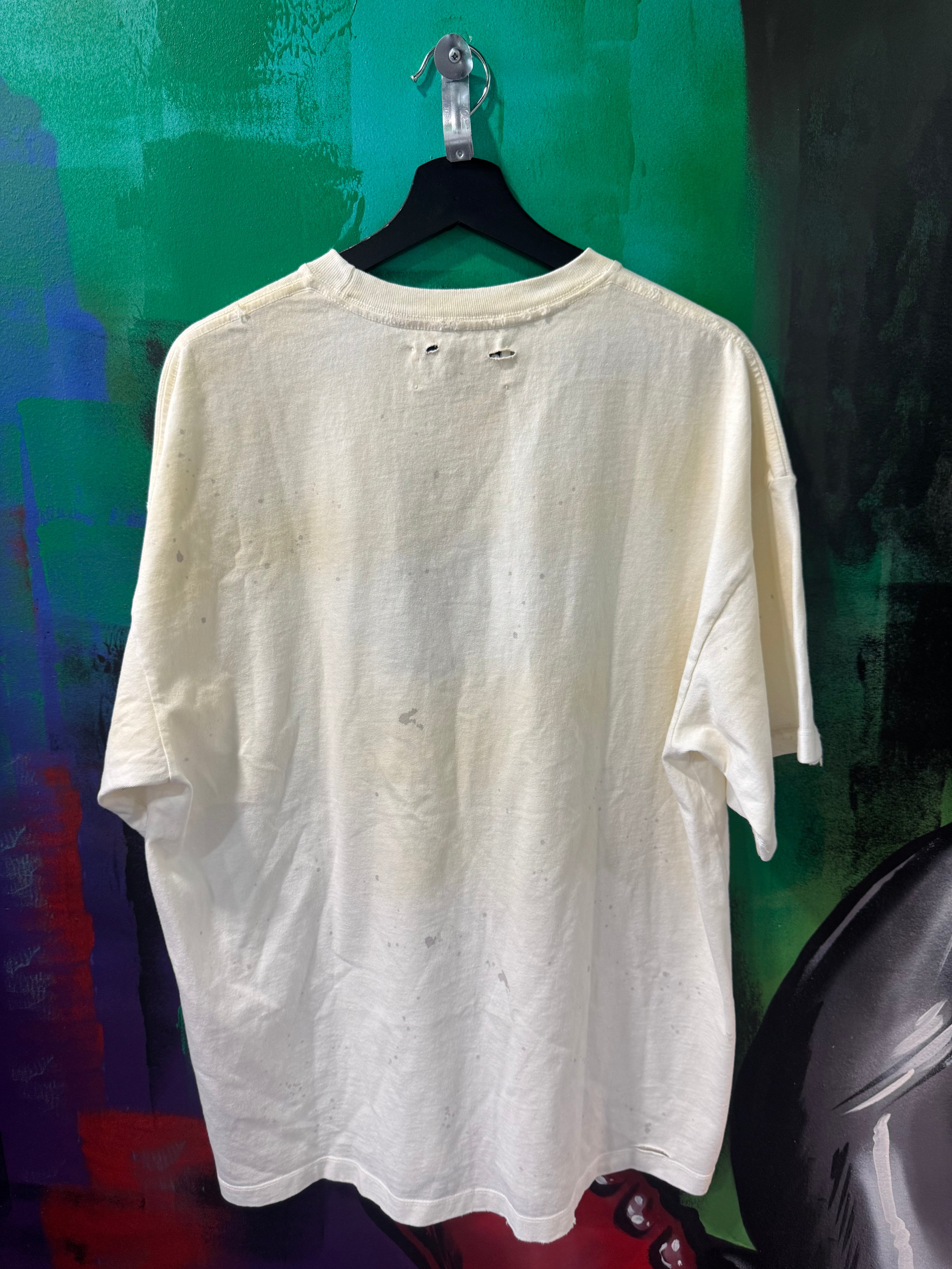 Satoshi Nakamoto "Wall St" White Tee