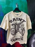 Saint Vanity Cream & Brown Griffin Tee