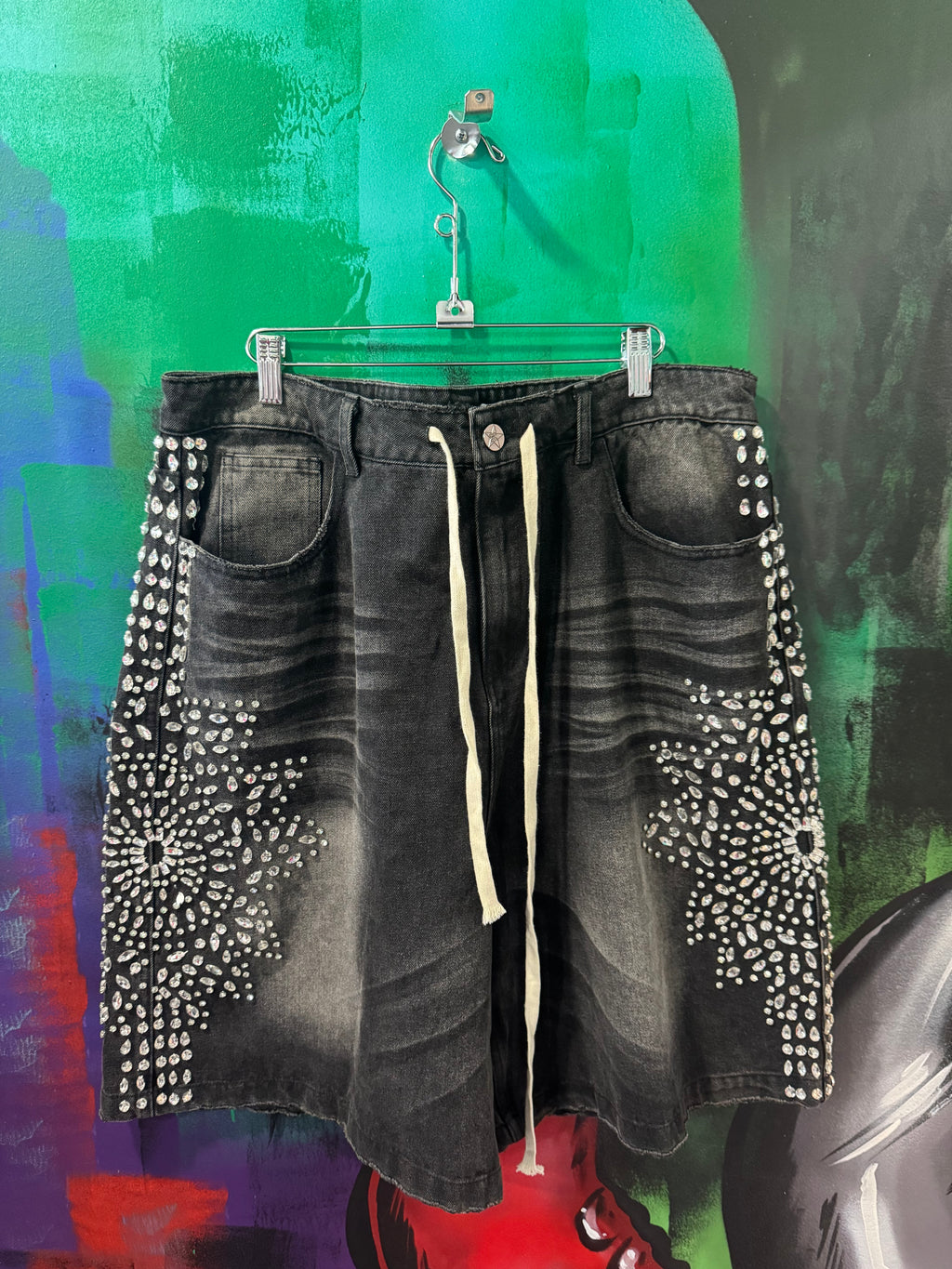 Vale Forever Siren Black Wash Shorts
