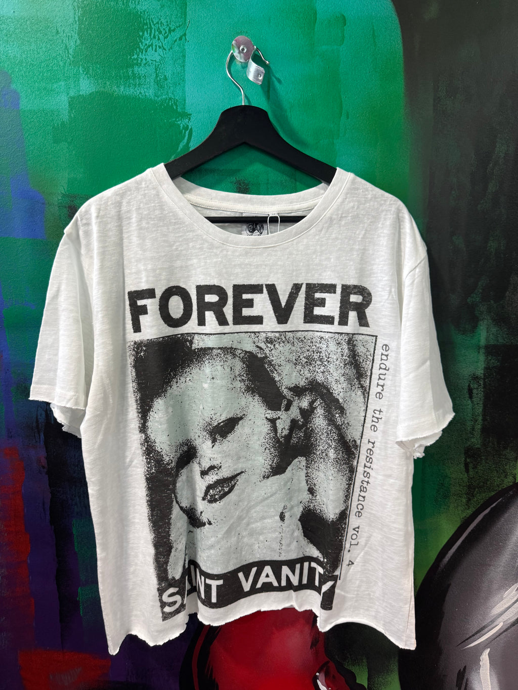 Saint Vanity Born Again White Tee