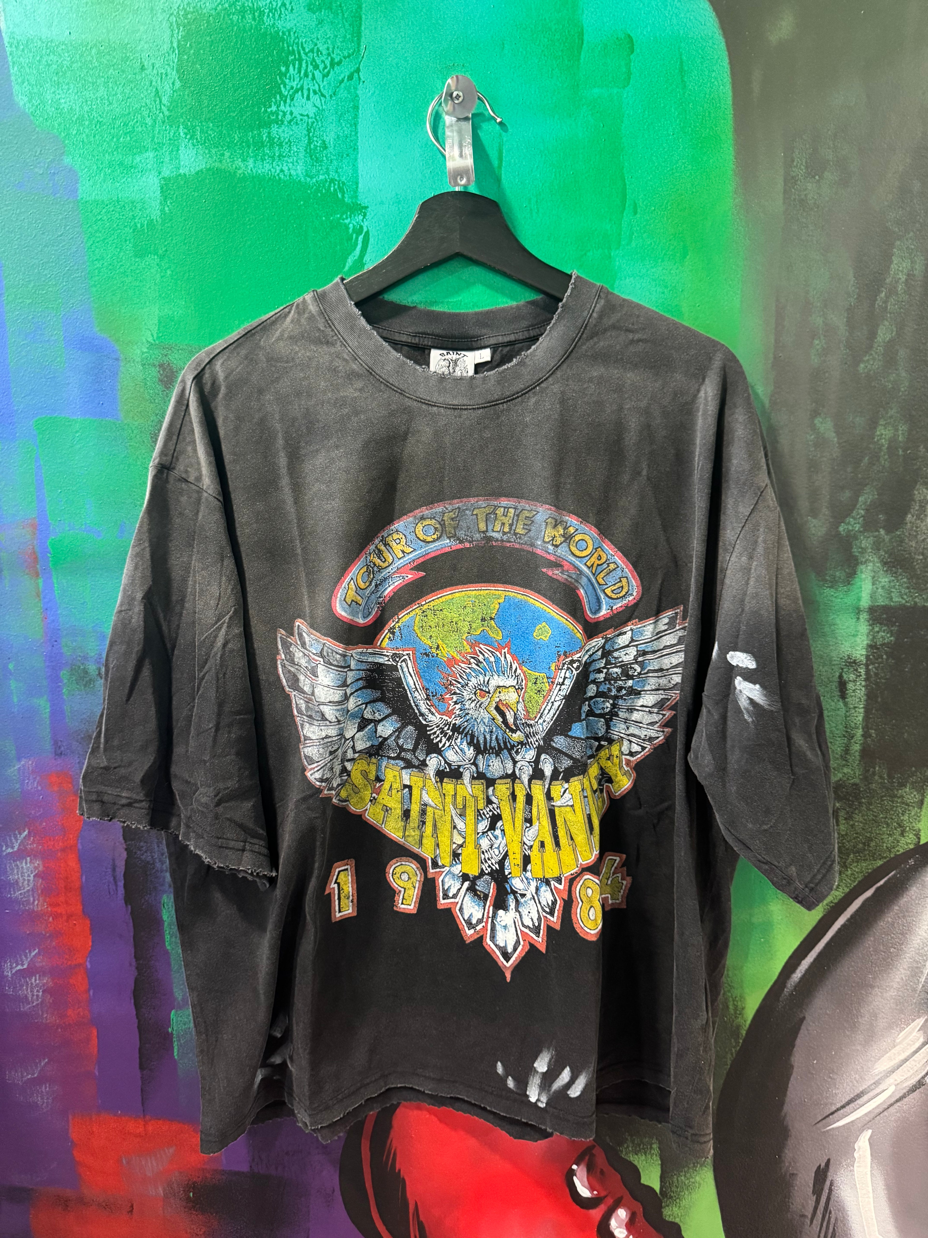 Saint Vanity 1984 Black Tee