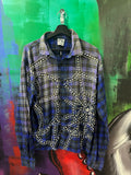 Vale Forever Blue Inferno Flannel Shirt