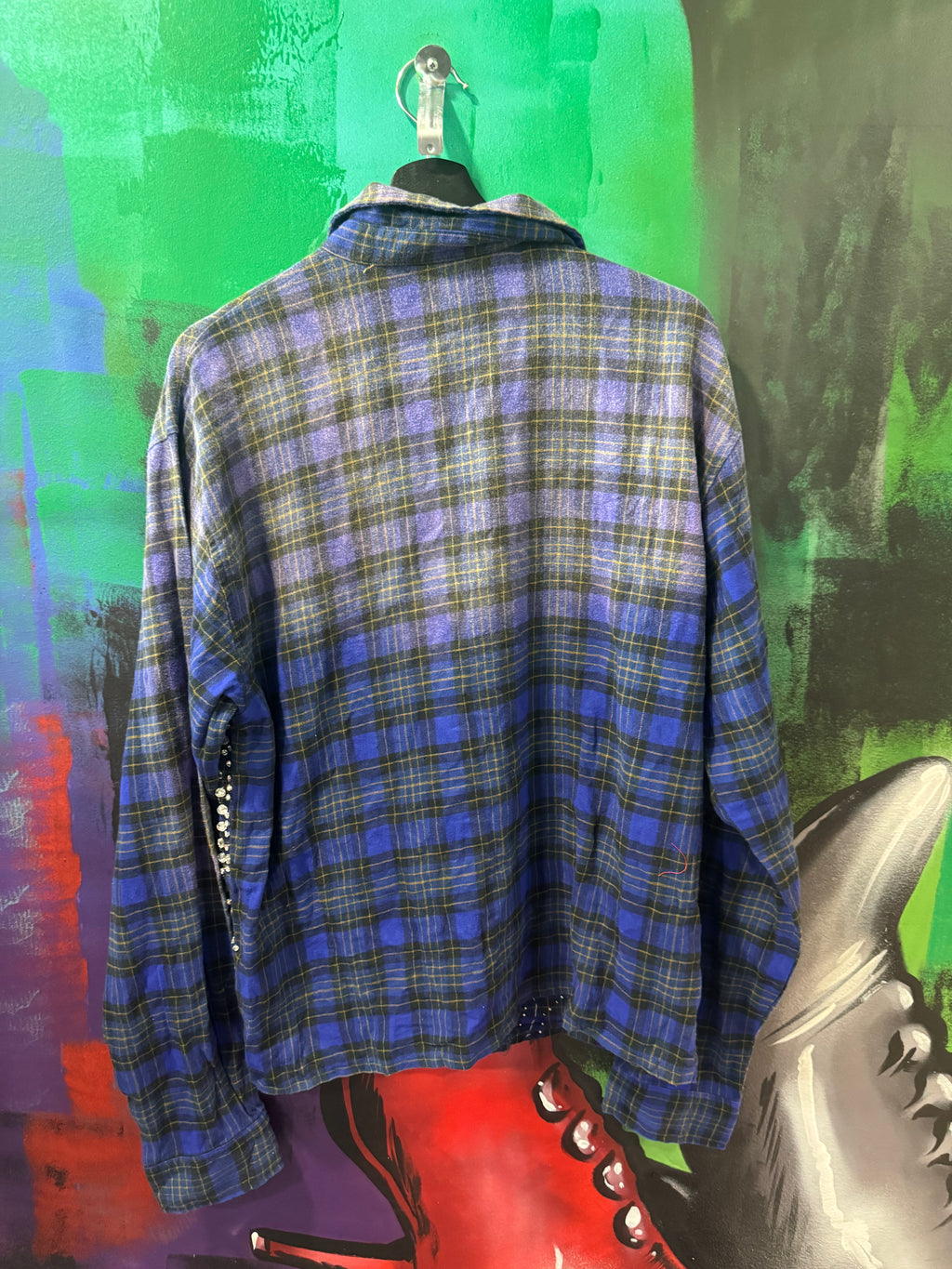 Vale Forever Blue Inferno Flannel Shirt