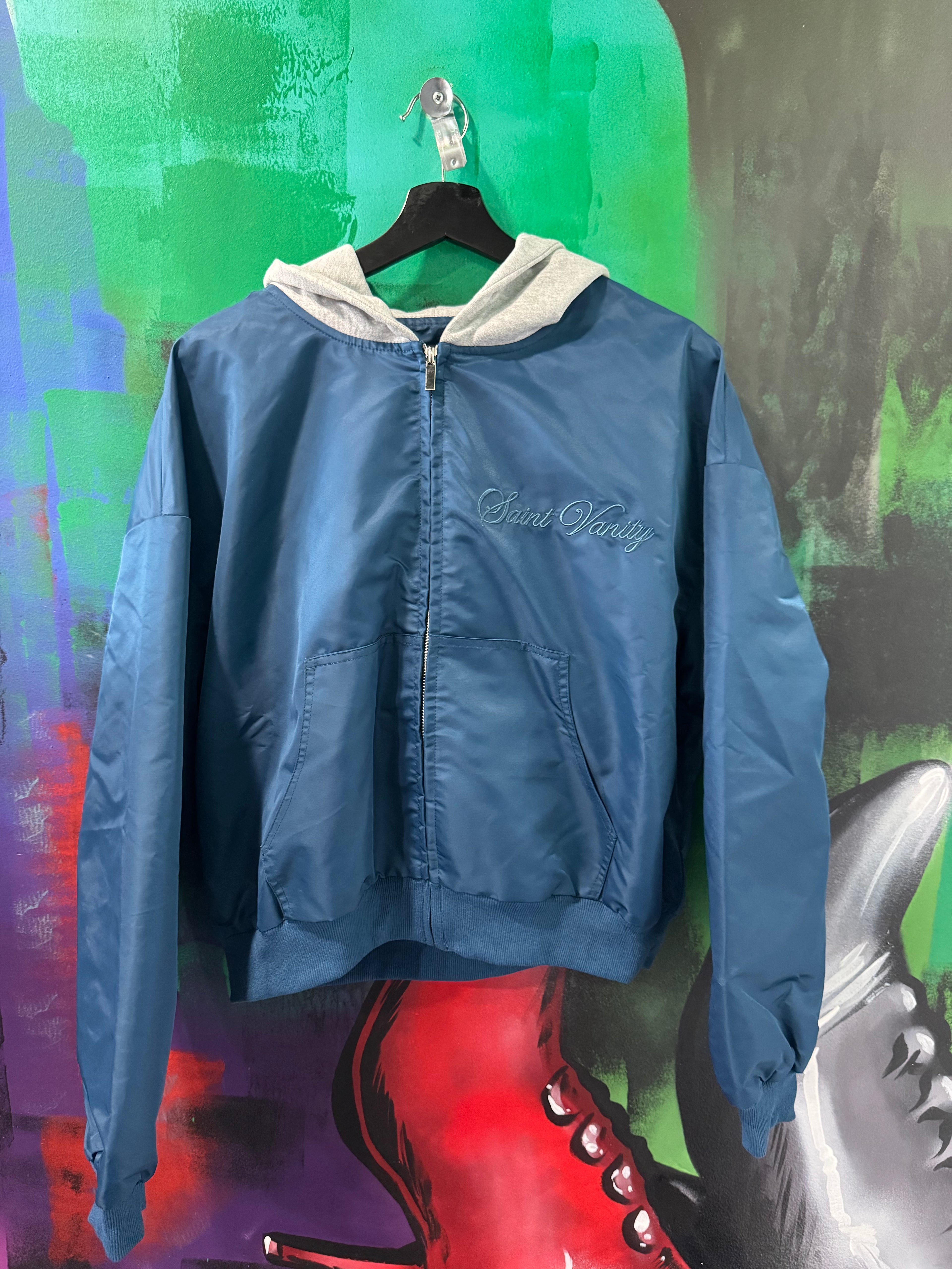 Saint Vanity Premium Navy Bomber Jacket
