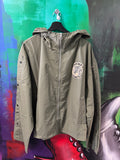 Saint Vanity Olive Nylon Jacket