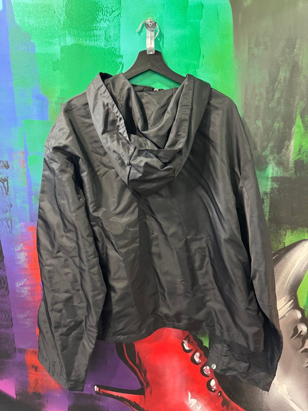 Saint Vanity Black Nylon Jacket
