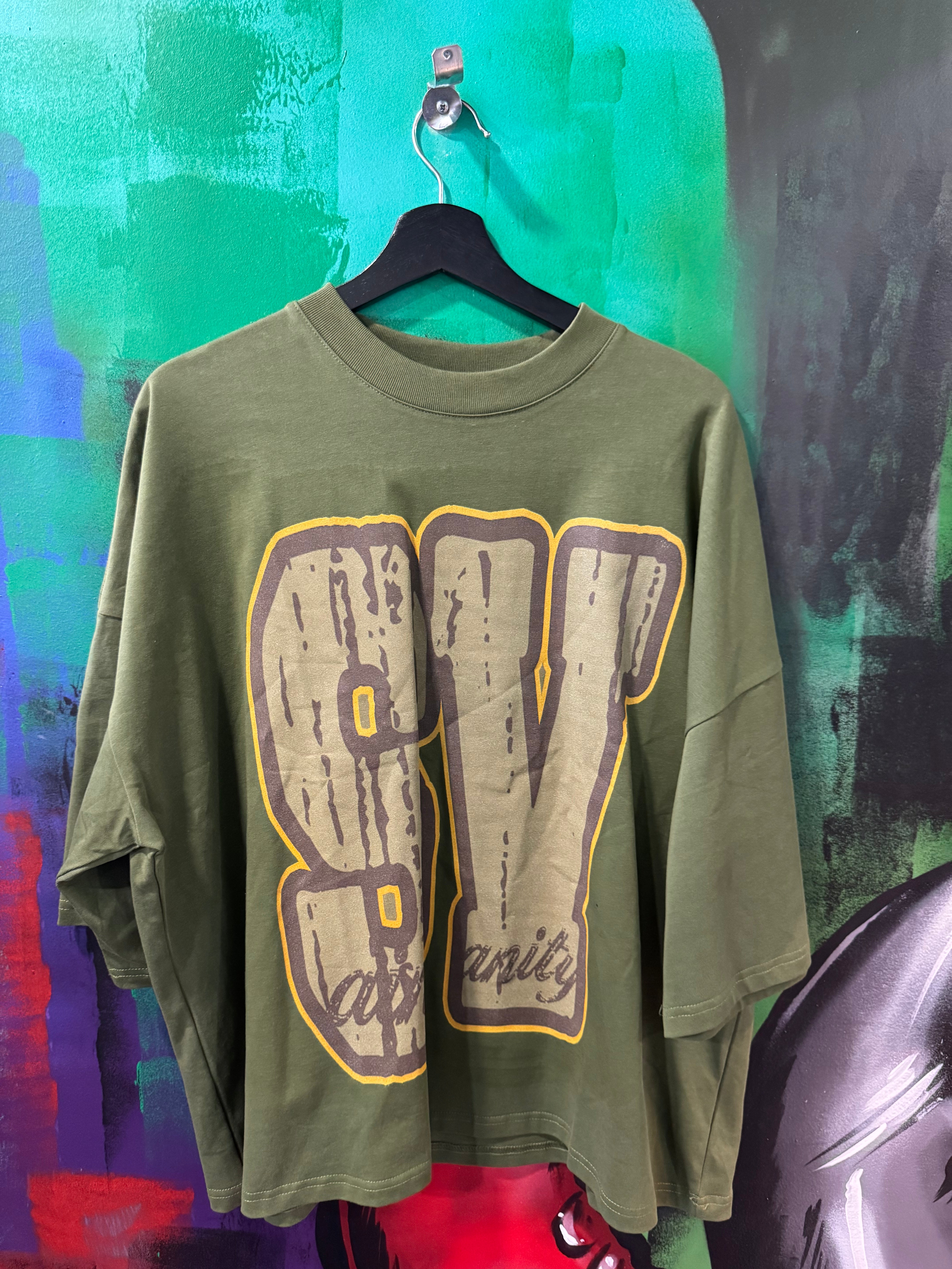 Saint Vanity SV Logo Green Tee