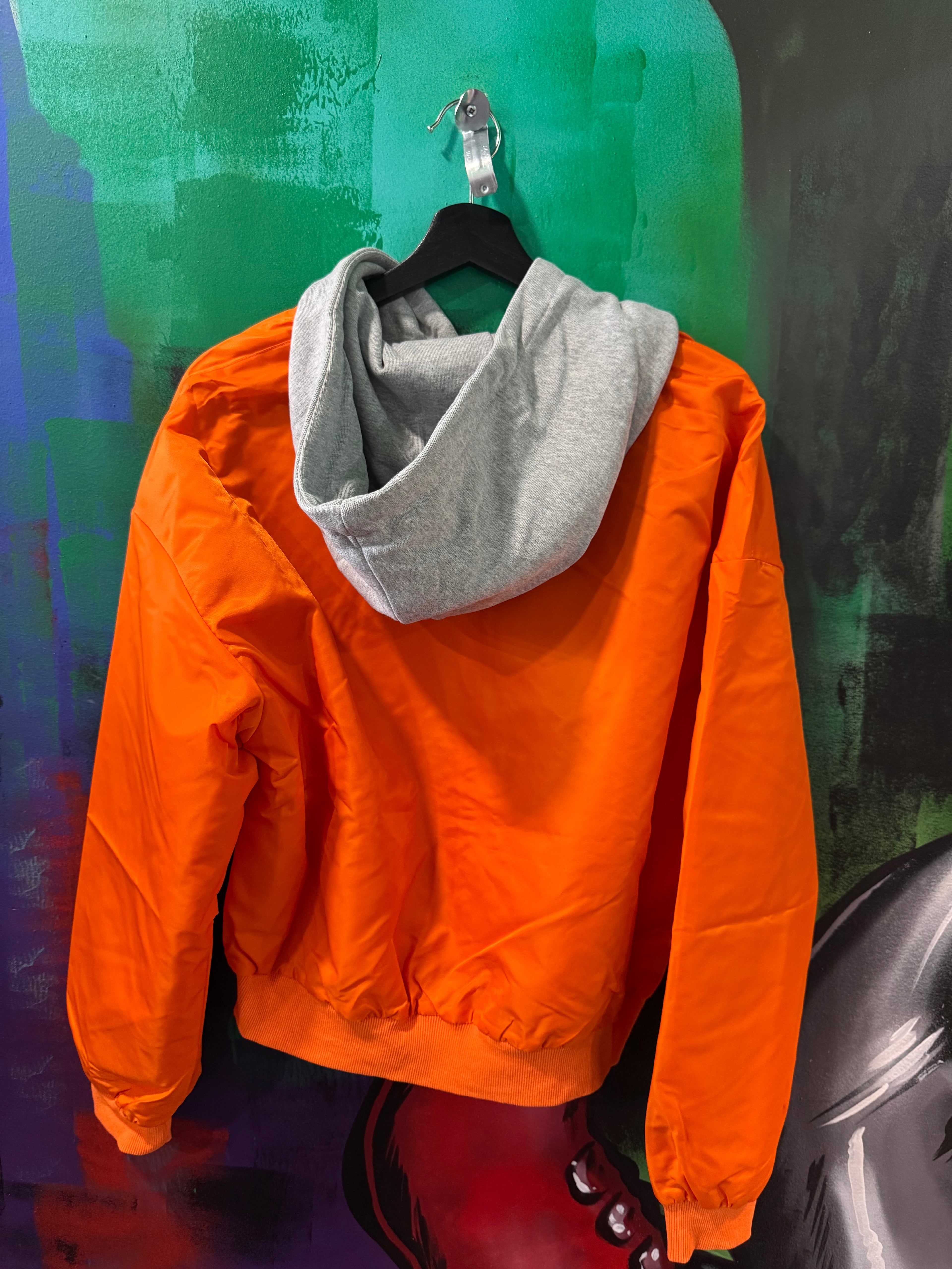 Saint Vanity Orange Bomber Jacket