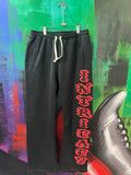 Lost Intricacy Patch 2.0 Black/Red Sweatpants