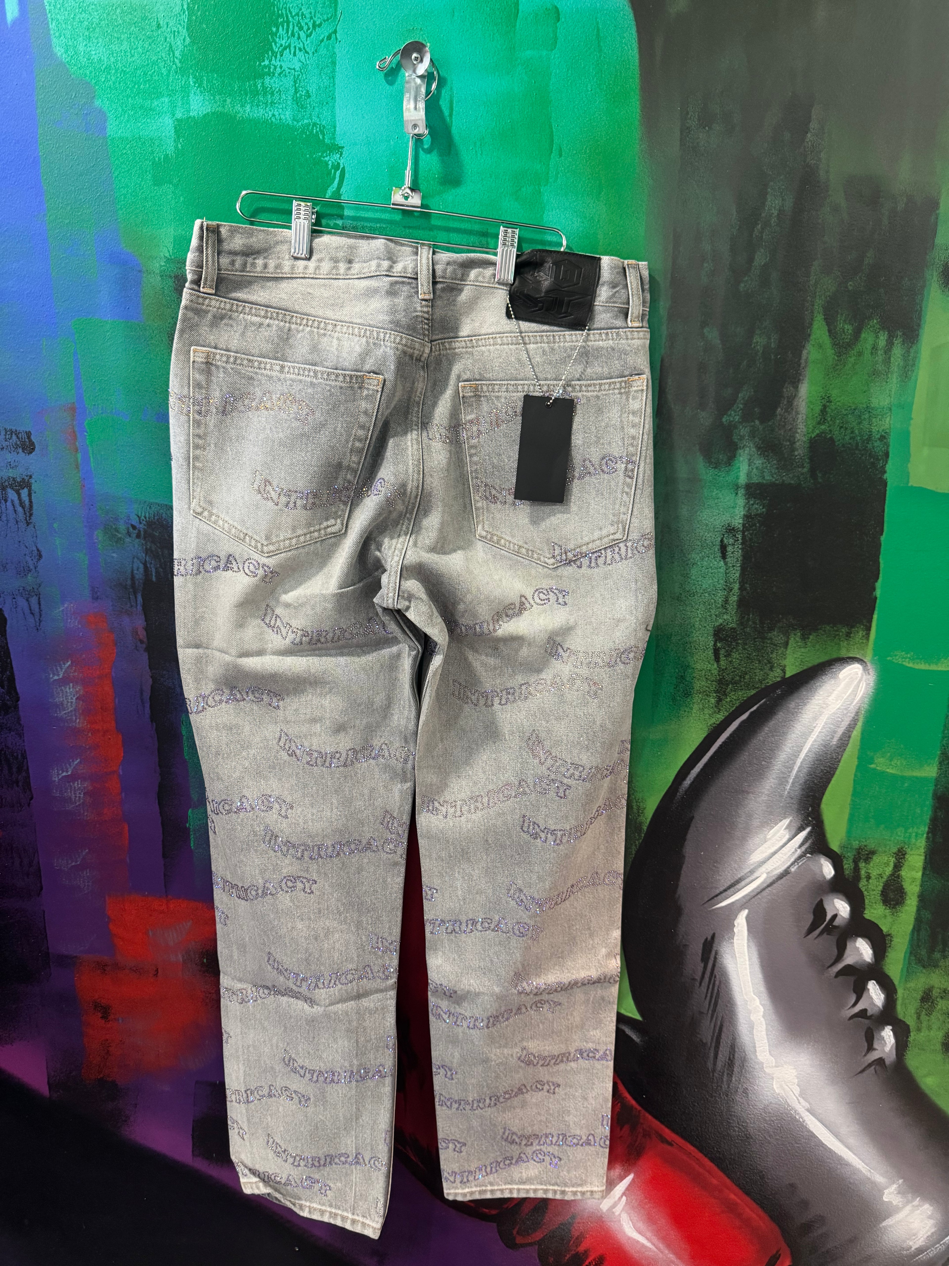 Lost Intricacy Grey Denim Jeans