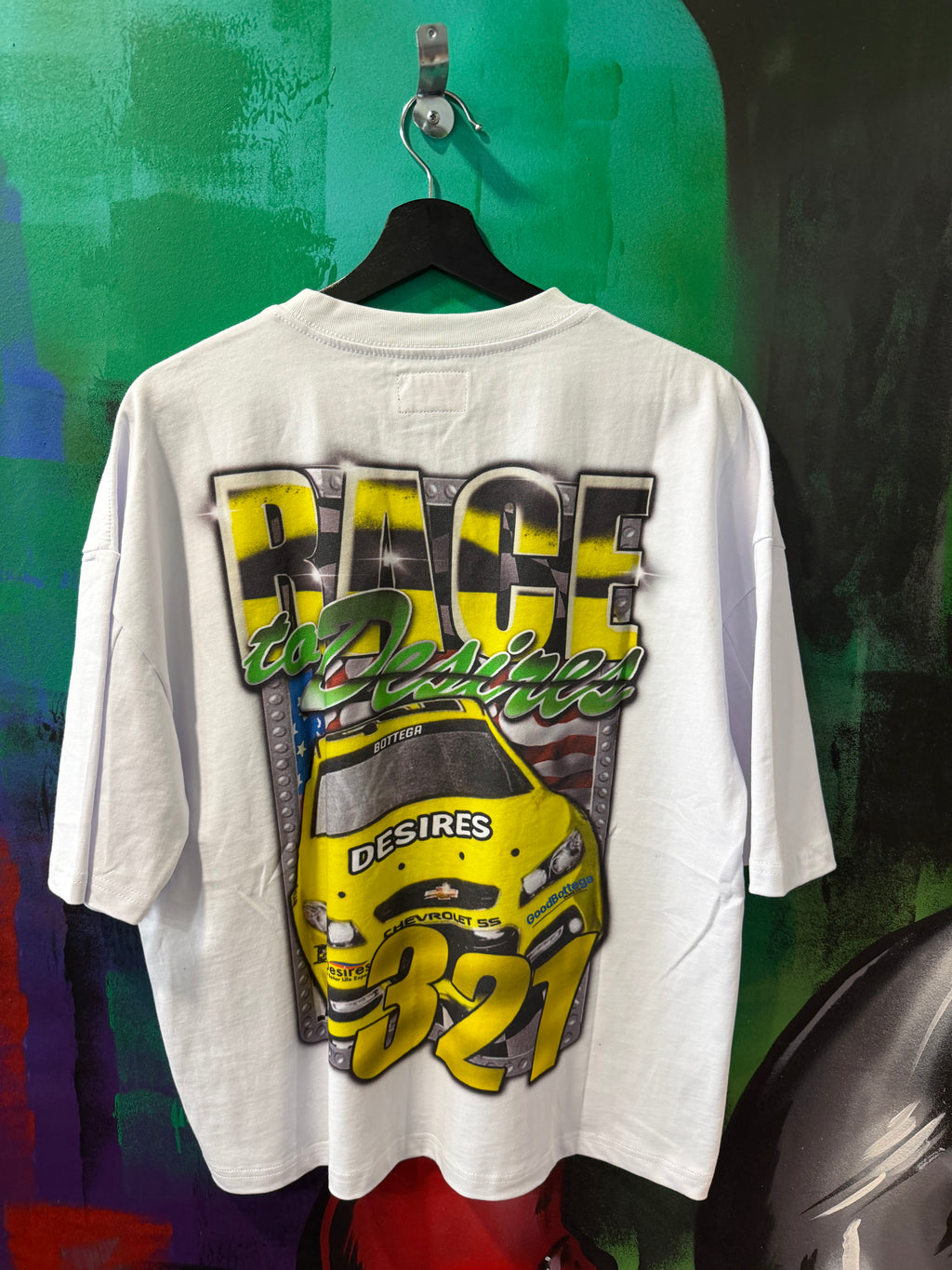 Bottega Desires Race White Tee